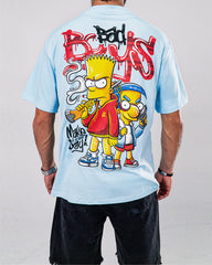 Camiseta Oversize Bad Boys |Simpsons|