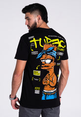 Camiseta Bart Tupac | Simpsons