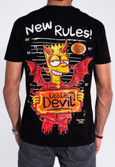 Camiseta Negra Bart Evil | Simpson