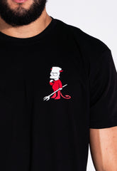 Camiseta Negra Bart Evil | Simpson