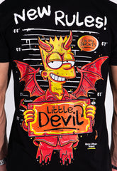 Camiseta Negra Bart Evil | Simpson