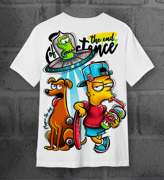 Camiseta BART SIMPSON RELAXING