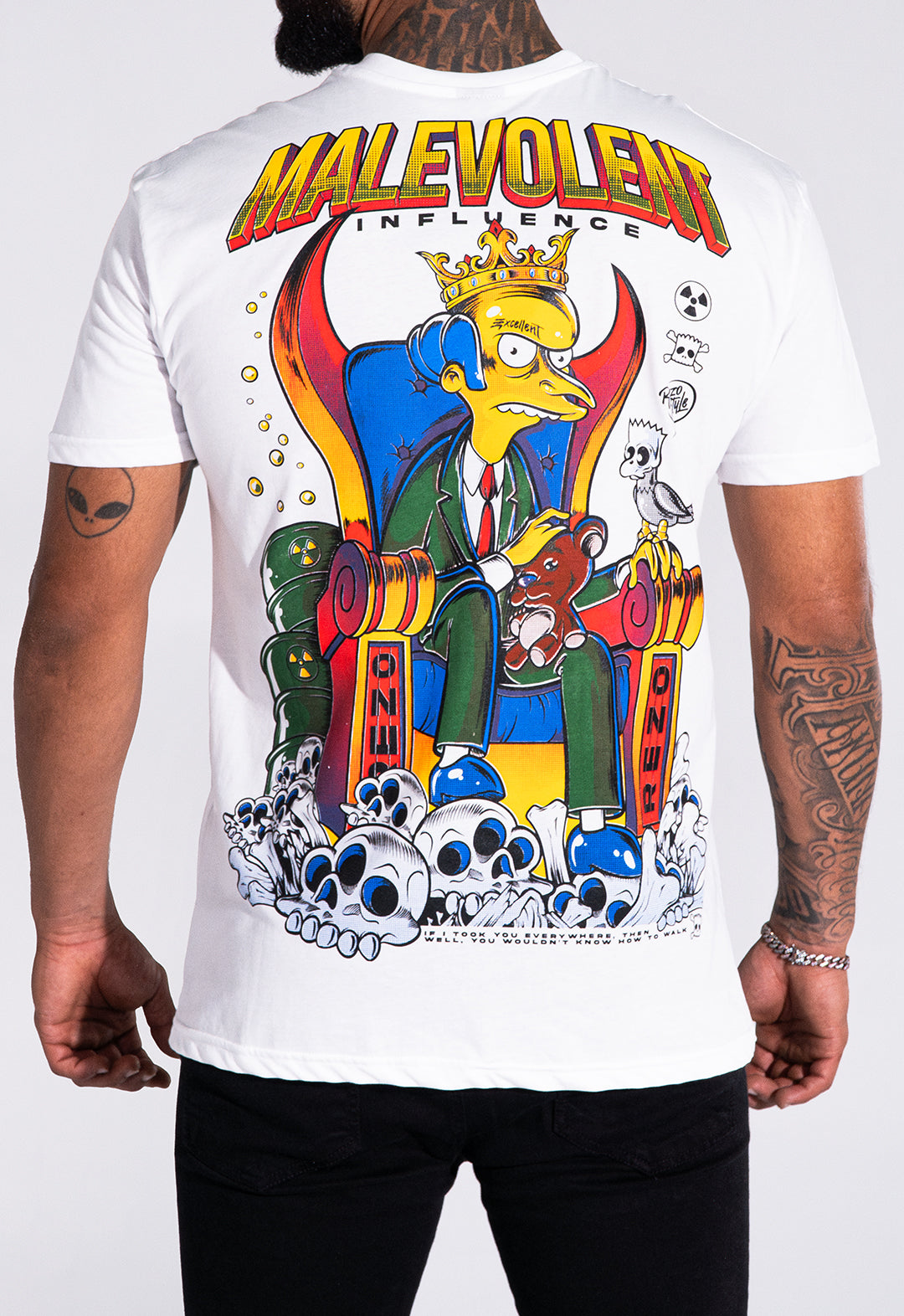 Camiseta Vans Simpsons Shirts Vans X The Simpsons Houser Short